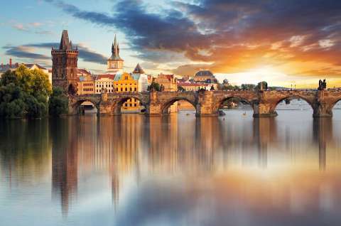 Praga - Most Karola w Pradze